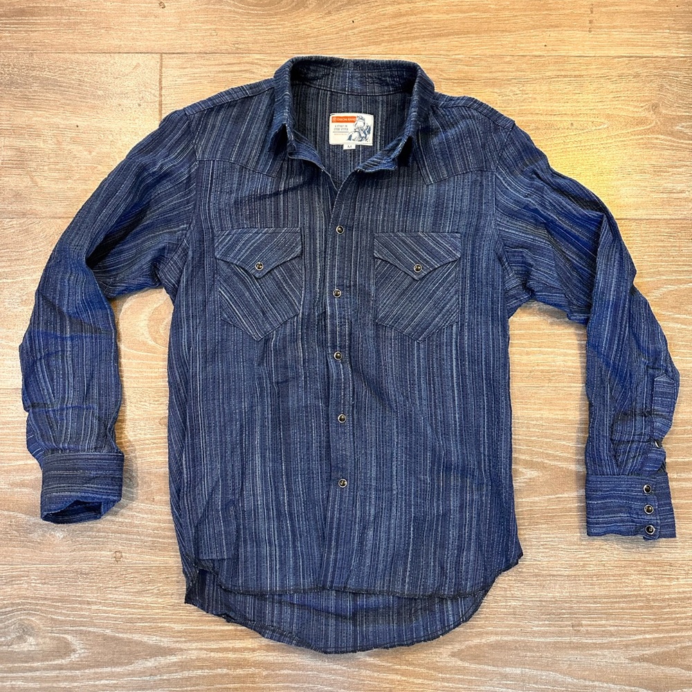 Dixon Rand Long Sleeve Western Shirt – Medium – Made in USA